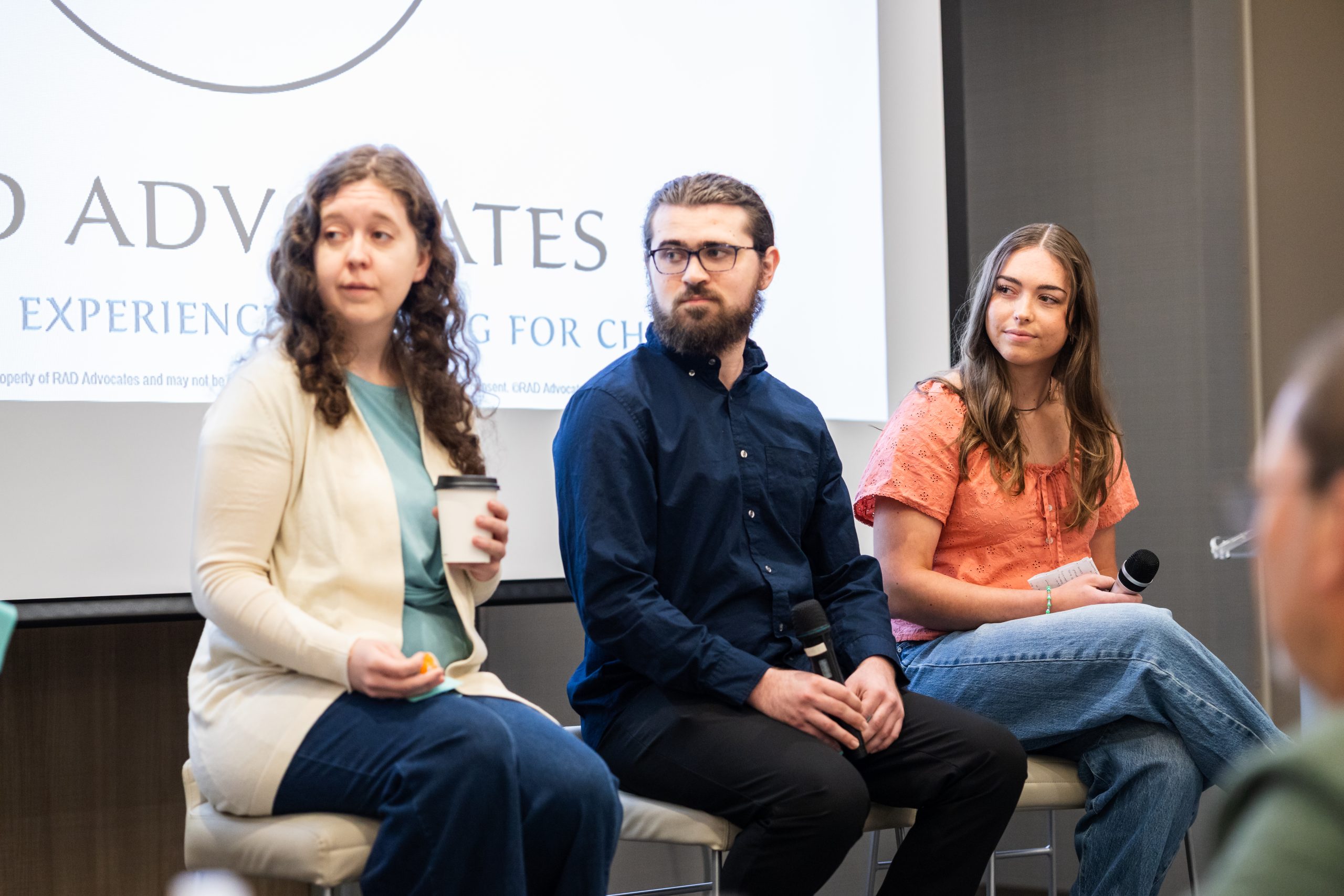 "'I didn't stay quiet because I was okay.' — The RAD Sibs panel at NavRAD26 gave voice to the siblings who are too often invisible in the RAD family story."