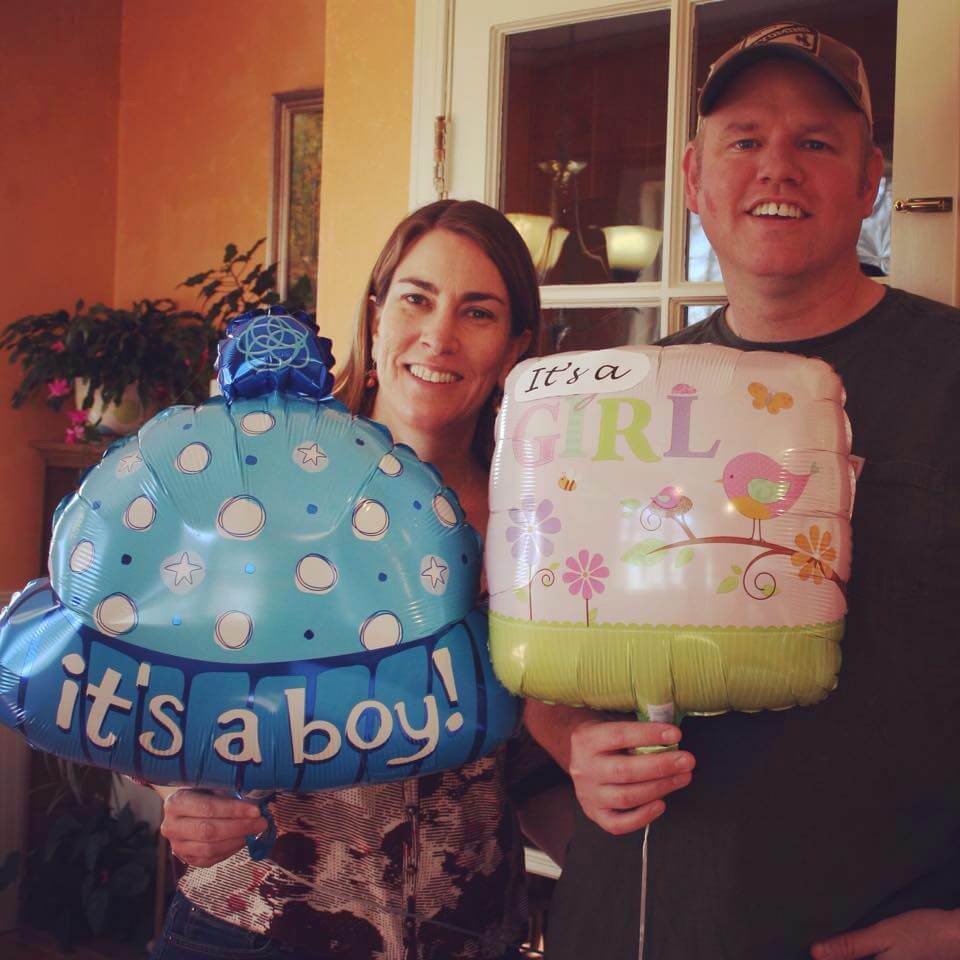 Caela and Joe at the beginning of their parenting journey, before living with reactive attachment disorder.